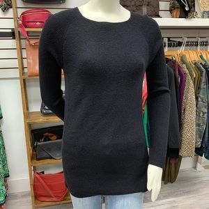Athleta Sz S Black long Sleeve Sweater